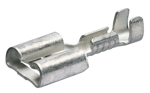 Гильзы флажковые неизолированные KNIPEX, штекер: 6.3 x 0.8 мм, 0.5 - 1.5 кв. мм (AWG 20-15), 100 шт KN-9799070 в Екатеринбурге