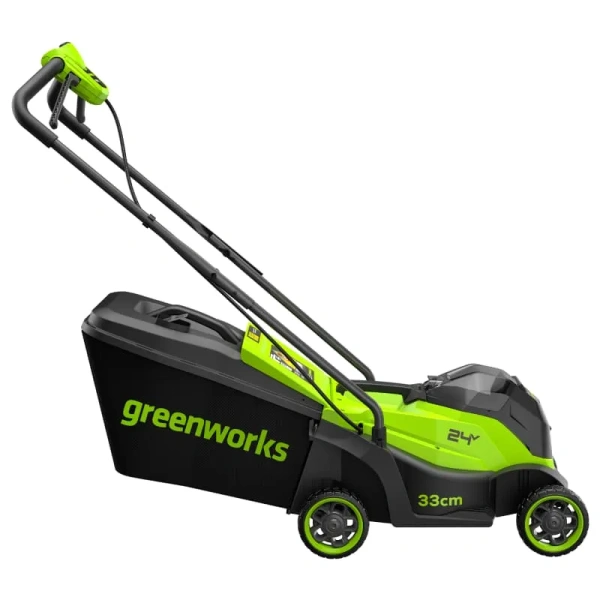 Газонокосилка аккумуляторная Greenworks б/щ 33см, без АКБ и ЗУ 2520607 в Екатеринбурге