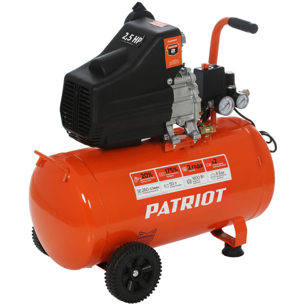 Поршневой компрессор Patriot EURO 50-260K 525306316