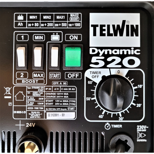 Пускозарядное устройство  DYNAMIC 520 START 12-24V Telwin в Екатеринбурге