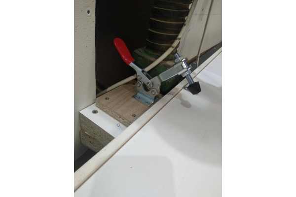 Механический зажим с горизонтальной ручкой Woodwork GH-225-D в Екатеринбурге