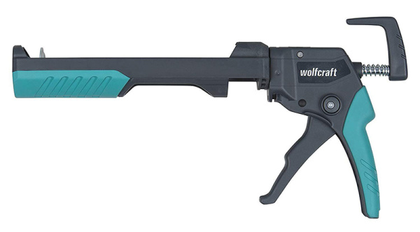 Пистолет для герметика полуоткрытый поворотный  Wolfcraft MG 400 310мм.  4354000
