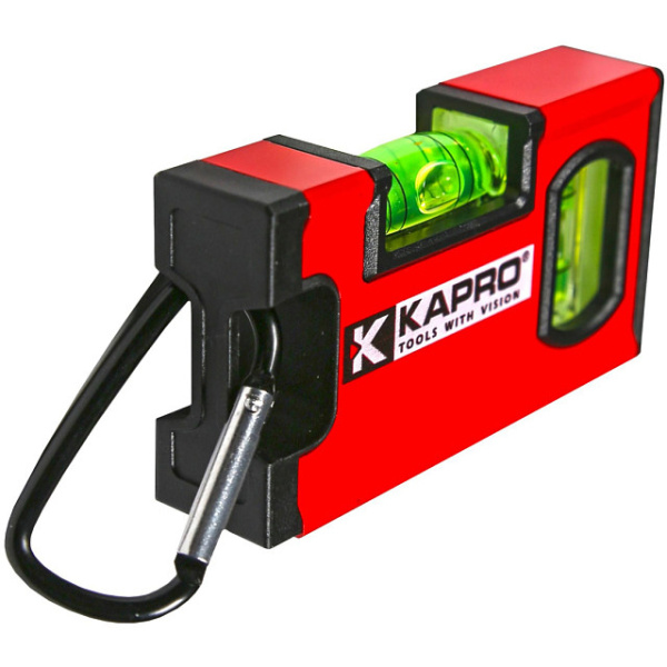 Уровень мини KAPRO TWIN с карабином 20см 2гл. 771-40-20