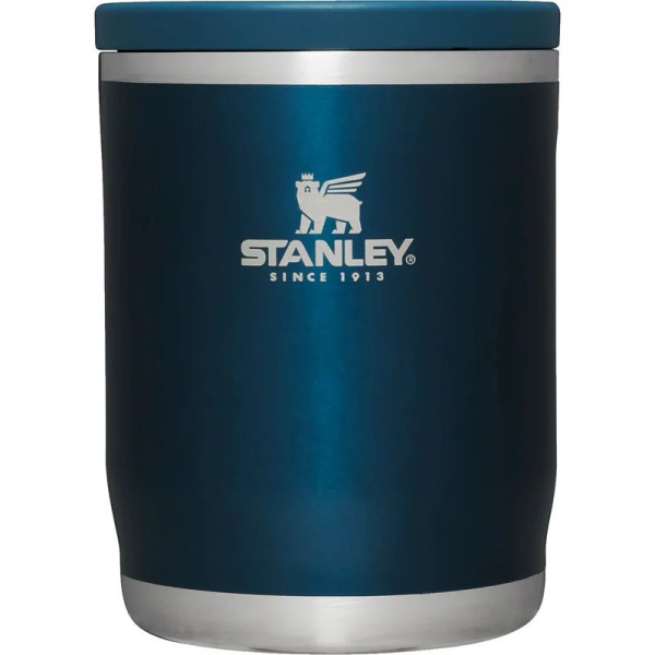 Термос для еды STANLEY Adventure 0,53л. синий  10-10836-014