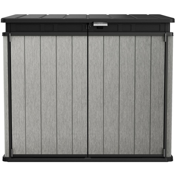 Шкаф уличный из ПВХ "Keter" Элита 1150L серый 141x82x123.5см 37кг  17206448