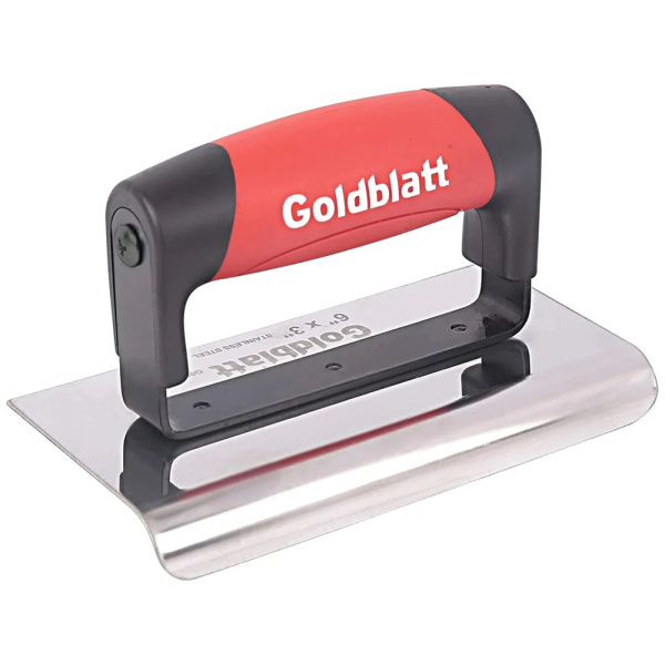 Эджер GOLDBLATT 1/4" из нержавеющей стали 150х75мм, радиус 9,5мм G06235 в Екатеринбурге 