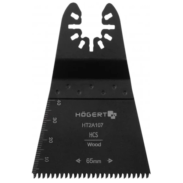 Насадка для реноваторов HOGERT TECHNIK по дереву 65x40 мм, зубцы 2,5 мм HT2A107