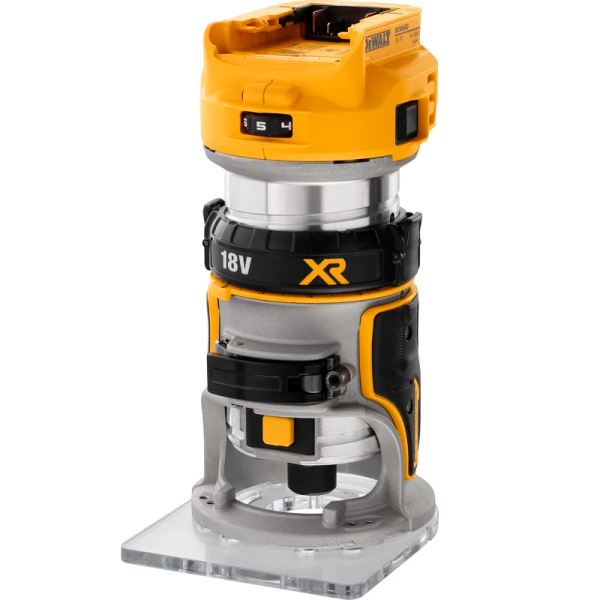 Фрезер аккумуляторный "DeWalt" DCW604N-XJ (18В, две базы,16000-27000об/мин,цанга 8мм) в Екатеринбурге