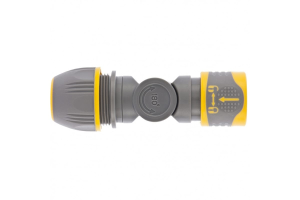 Соединитель Palisad LUXE  быстросъемный унив. 1/2"-3/4" с шарниром 66249