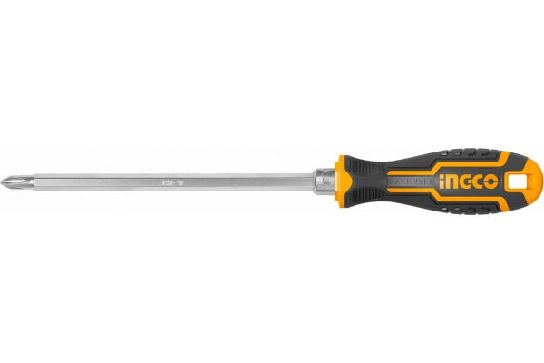 Отвертка двухсторонняя INGCO 160 мм PH2+SL6 AKISD0201 в Екатеринбурге 