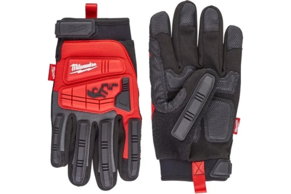 Перчатки Milwaukee Impact Demolition с защитой от удара, размер S/7  4932479723