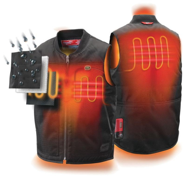 Аккумуляторная жилетка с подогревом Milwaukee M12 HBW-0 (M) 4933451166