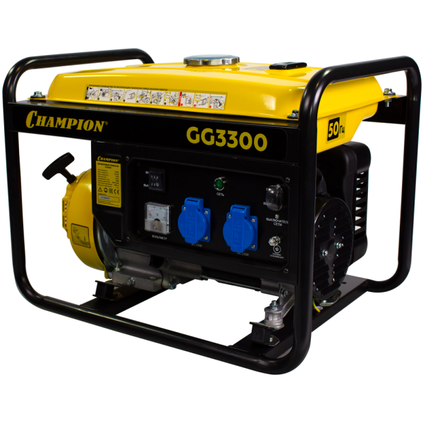 Бензиновый генератор "CHAMPION" GG3300 в Екатеринбурге