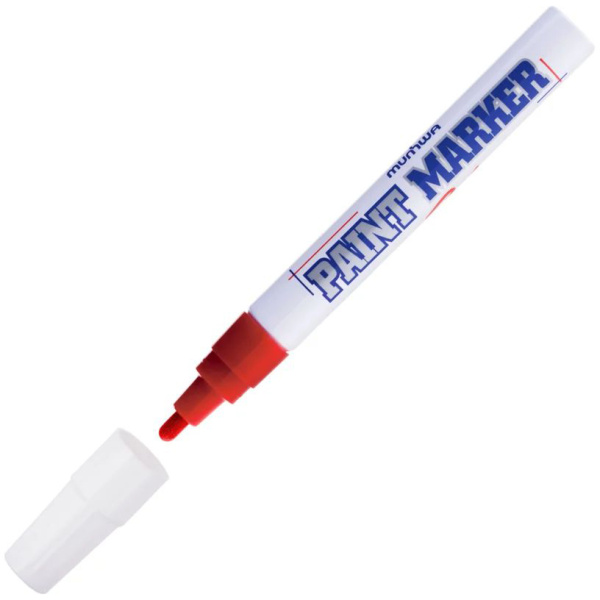 Маркер MunHwa (красный) 4мм  PM-03