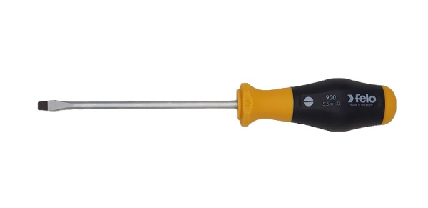 Отвертка шлицевая Felo SL5,0x1,0x125 90055410 в Екатеринбурге 