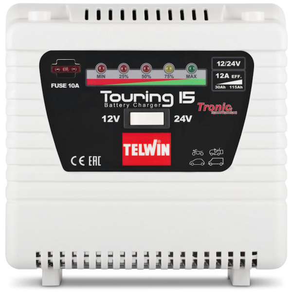 Зарядное устройство  TOURING 15 12V/24V Telwin в Екатеринбурге