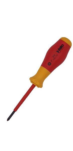 Отвертка диэлектрическая крестовая Felo PZ0х60 91500190 в Екатеринбурге 