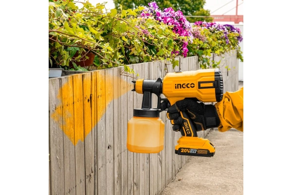 Аккумуляторный краскопульт INGCO CSGLI2004 в Екатеринбурге