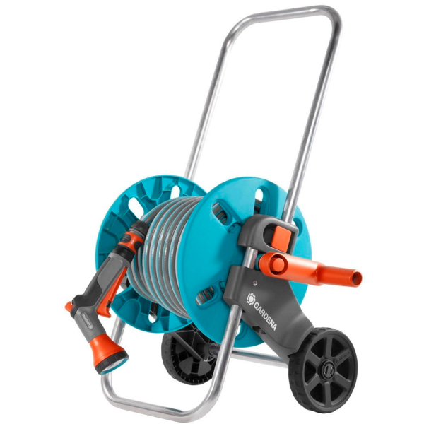 Тележка для шланга AquaRoll S с комплектом для полива GARDENA 18502-50.000.00 в Екатеринбурге