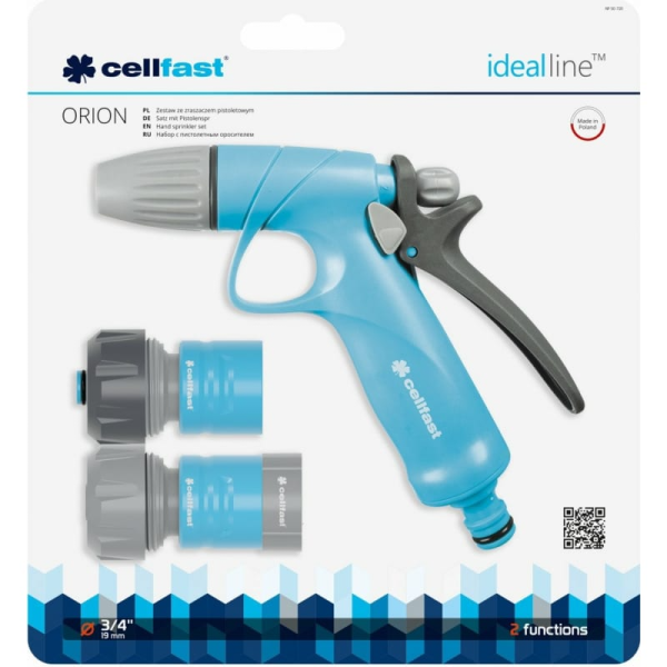 Комплект с пистолетным оросителем Cellfast IDEAL 3/4" 50-720 в Екатеринбурге
