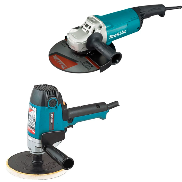 Набор полировальная шлифмашина Makita PV7000C + УШМ GA9060